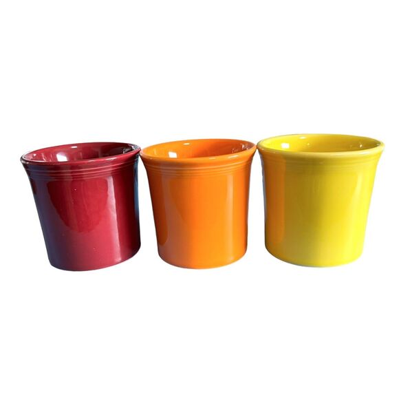 Fiesta Cottagecore 70s Retro 7 Piece Mixed Lot Cinnabar Retired Plates Mug HTF - Picture 4 of 16